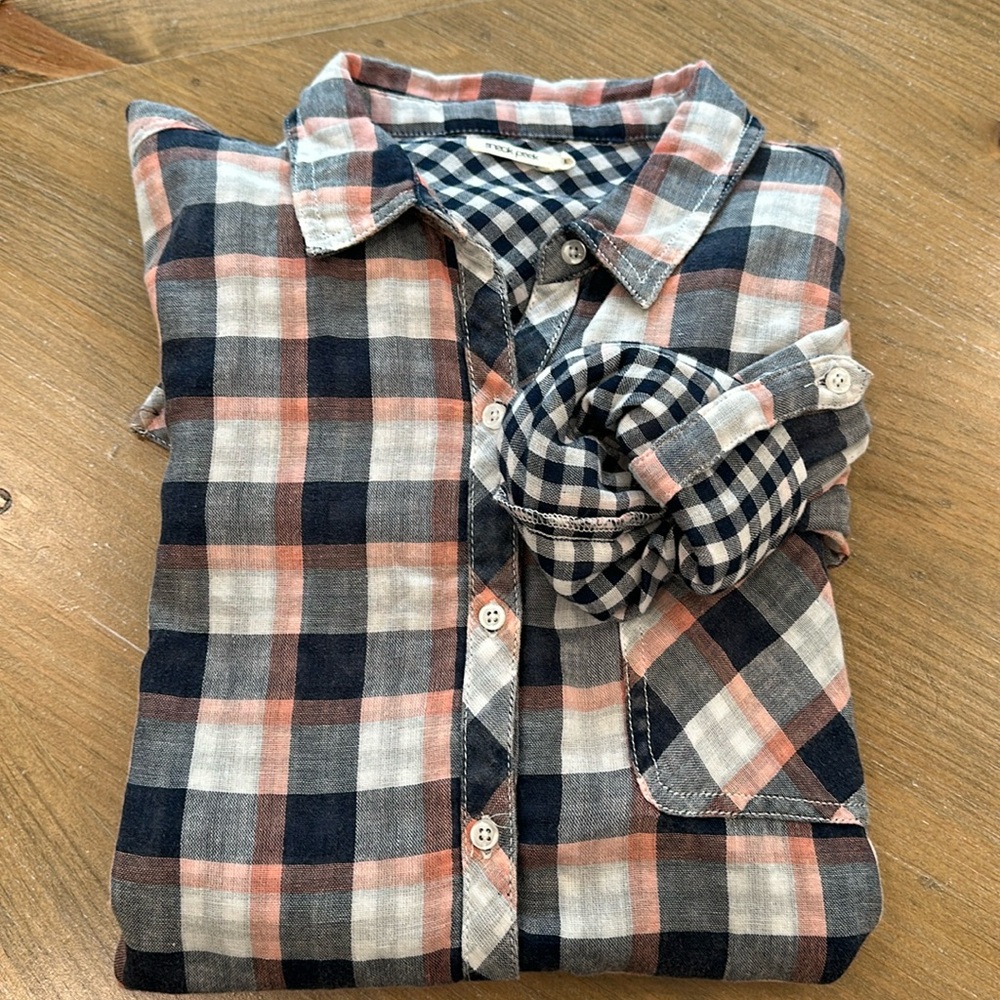 Plaid and Gingham Shirt
